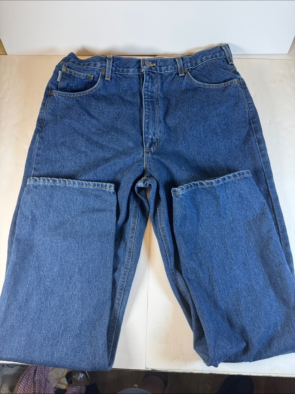 Vintage Carhartt Ub170 DST relaxed fit men’s denim jeans